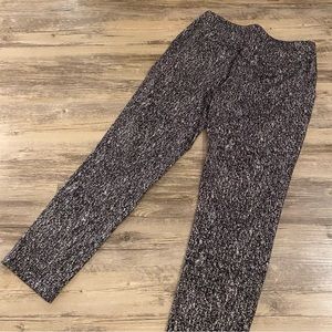 Black and White Lululemon Jet Pants